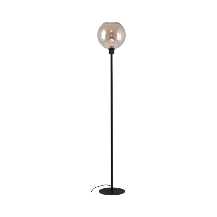 Lava 3-bulb dark gray glass pendant lamp