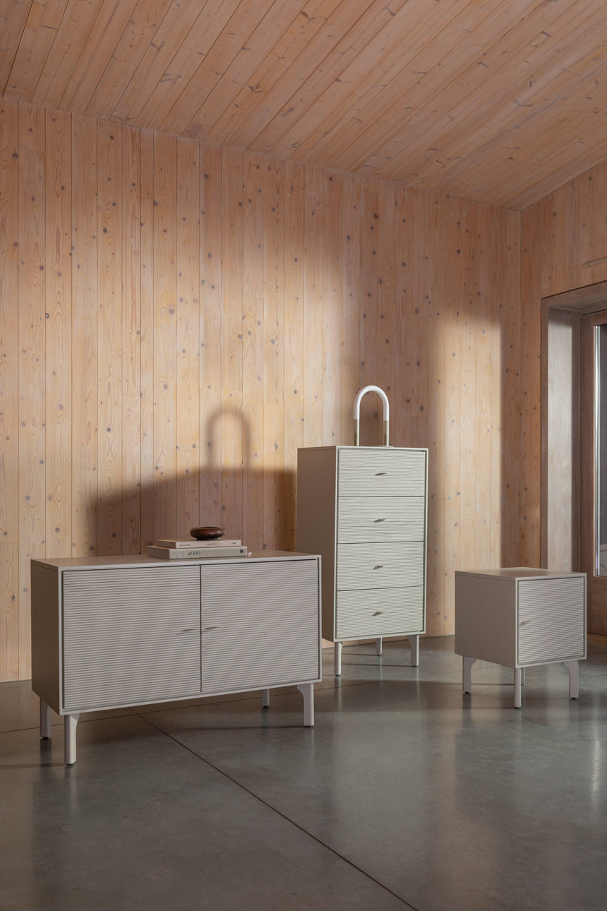 Morning 2-door wooden cabinet