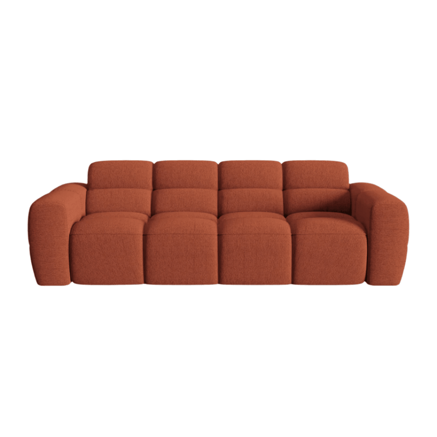 Lisa 4-seater fabric sofa