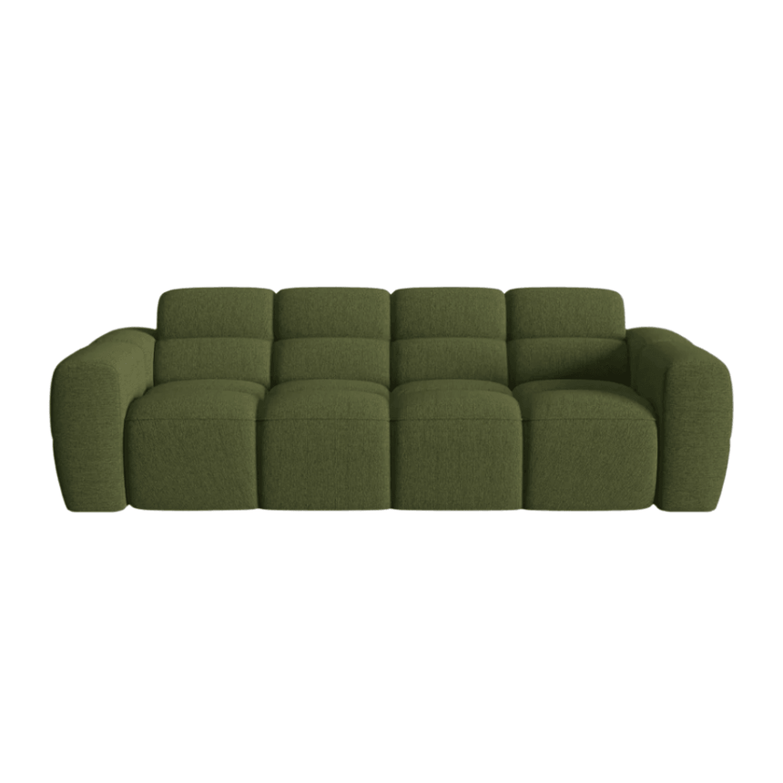 Lisa 4-seater fabric sofa