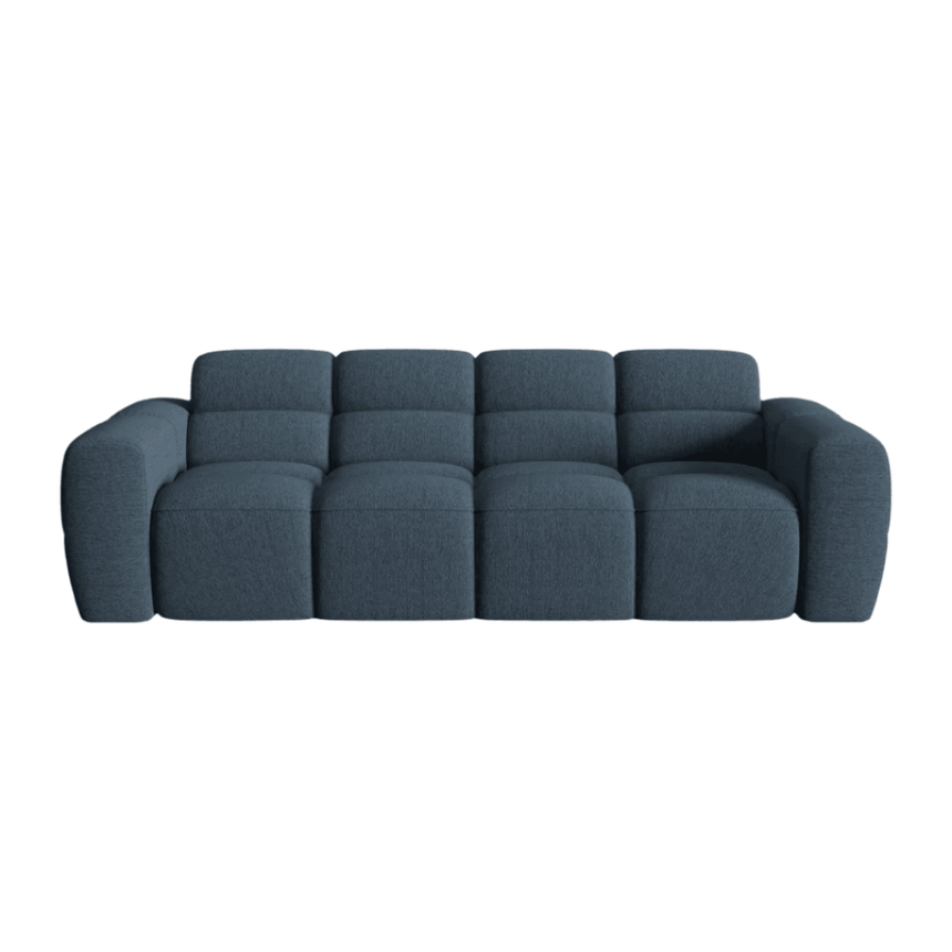 Lisa 4-seater fabric sofa