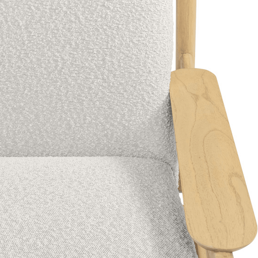 Casca fabric armchair