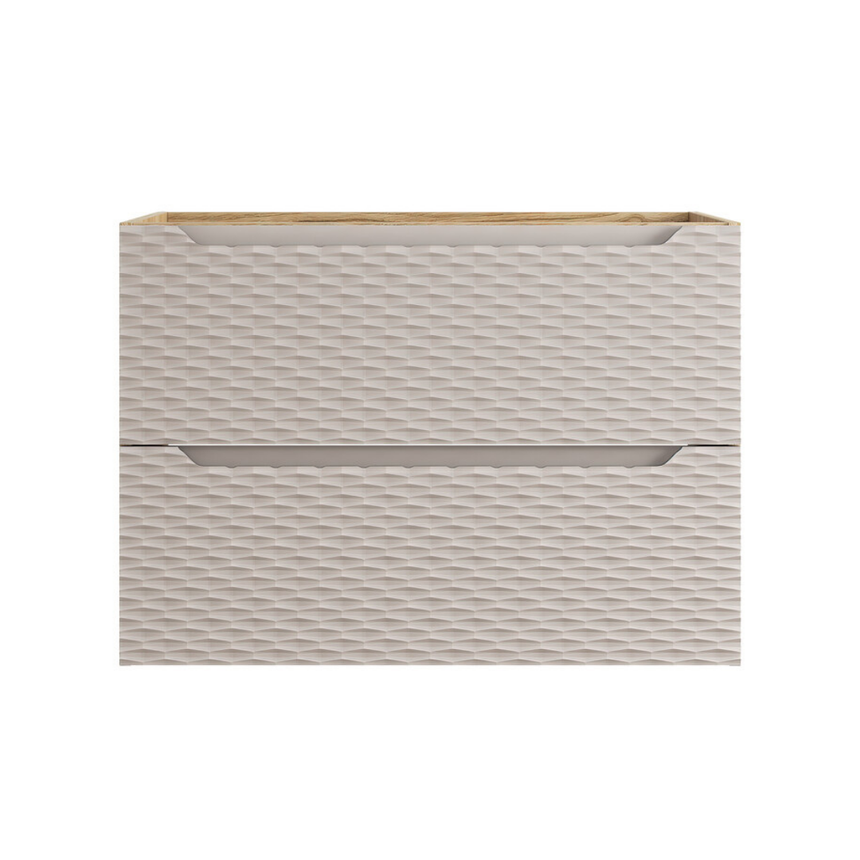 Baggy woven chenille pouf