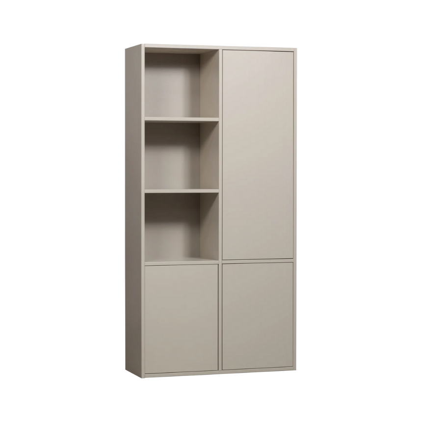 New Gravure 3-door wooden TV stand