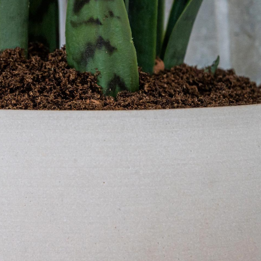 Bucket stone flower pot Ø50