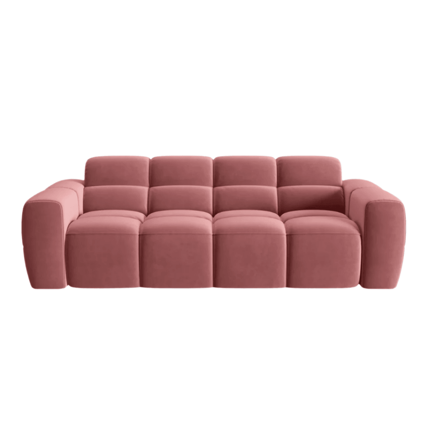 Lisa 3 személyes bársony kanapé