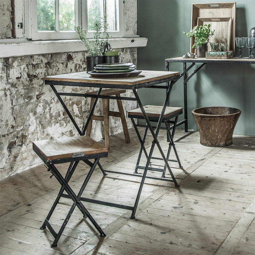 Factory Wooden Folding Bistro Table