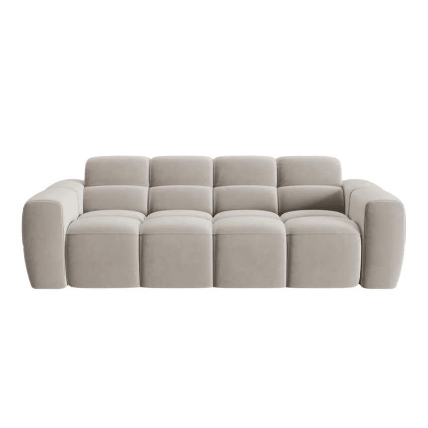 Lisa 3 személyes bársony kanapé