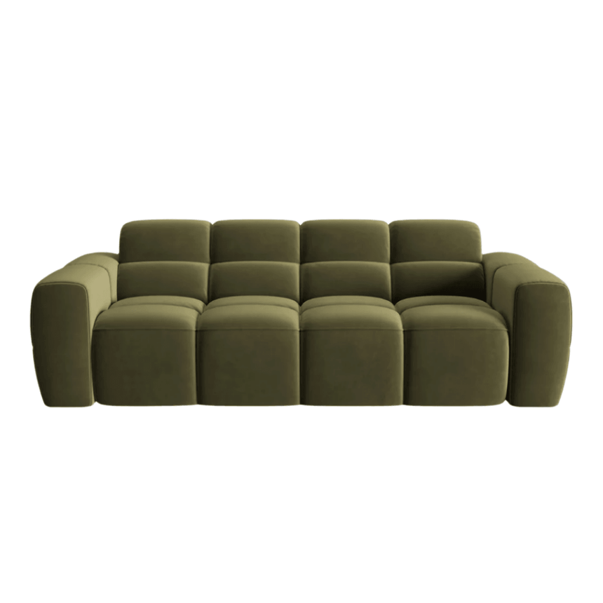 Lisa 3 személyes bársony kanapé