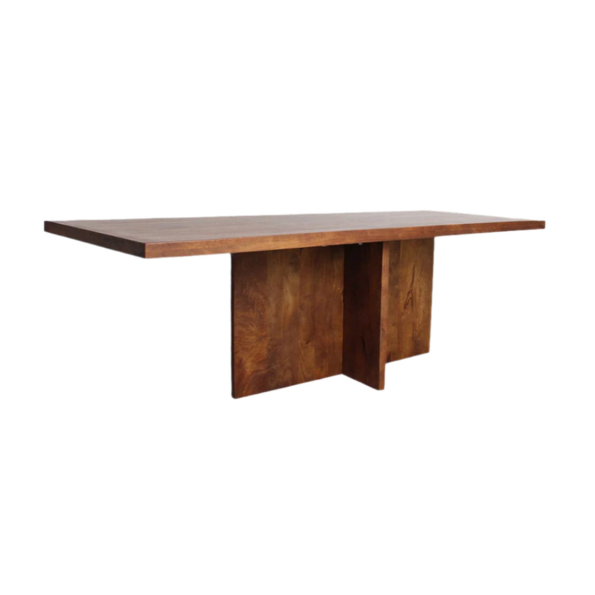 Bullnose Greek Wood Dining Table