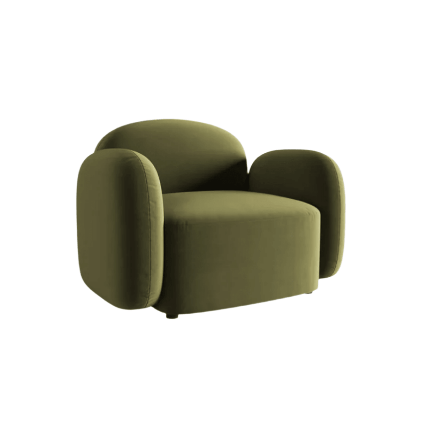 Blair velvet armchair