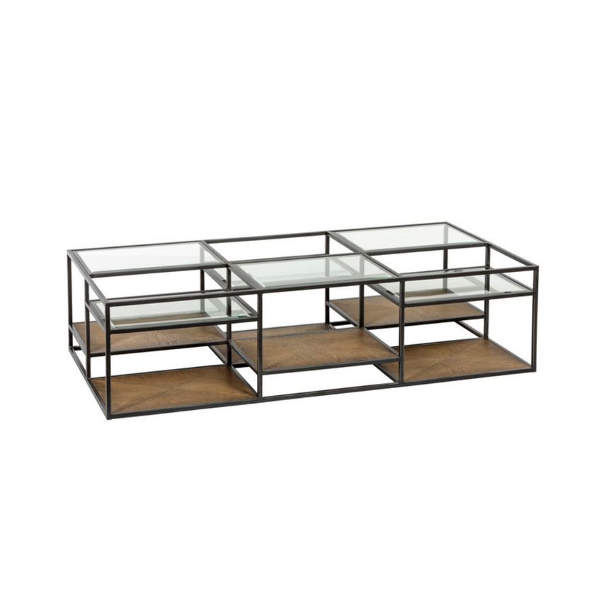 Noa wooden bedside table