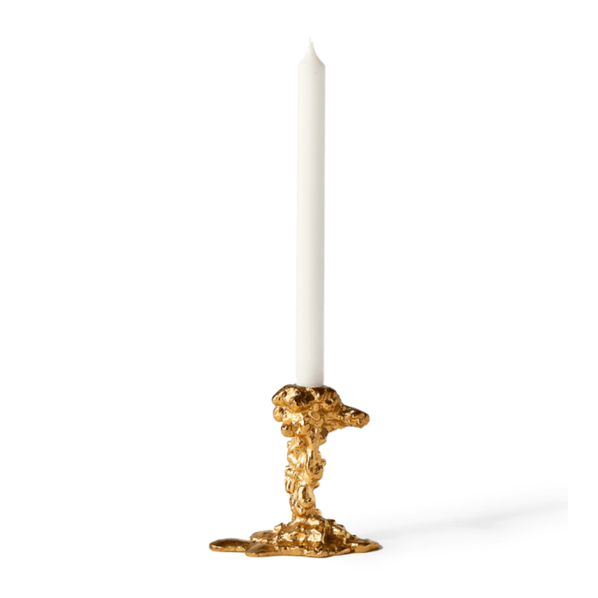 Drip fém gyertyatartó 14cm