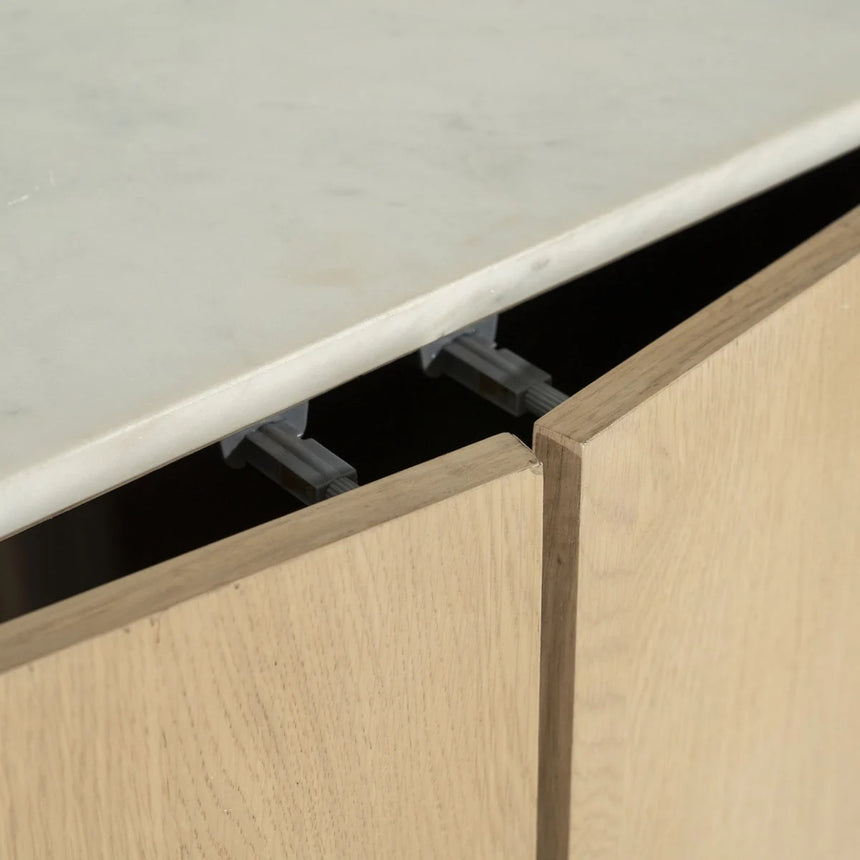 Jimmy 3-door wooden cabinet