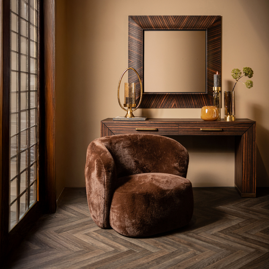 Noa wooden bedside table