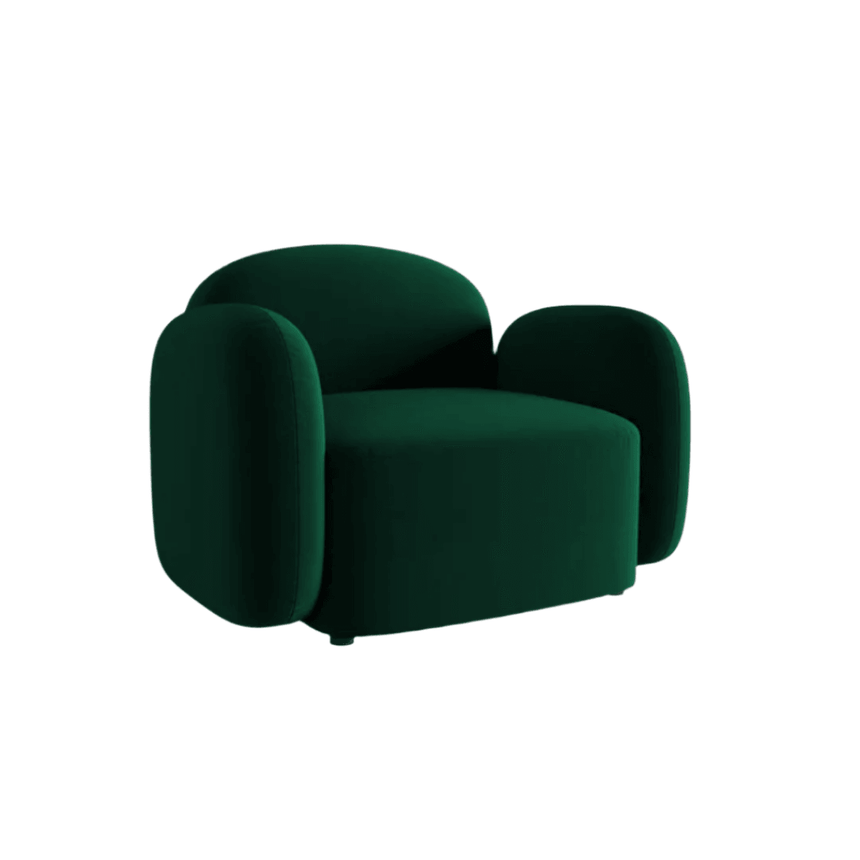 Blair velvet armchair