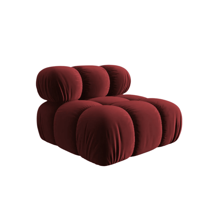 Bellis velvet armchair