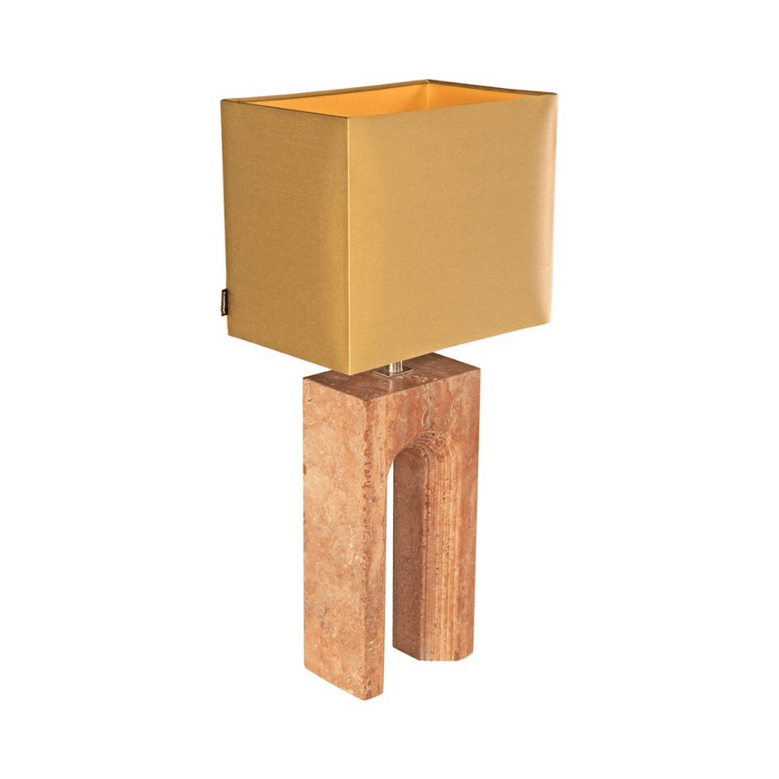 Reso One limestone table lamp
