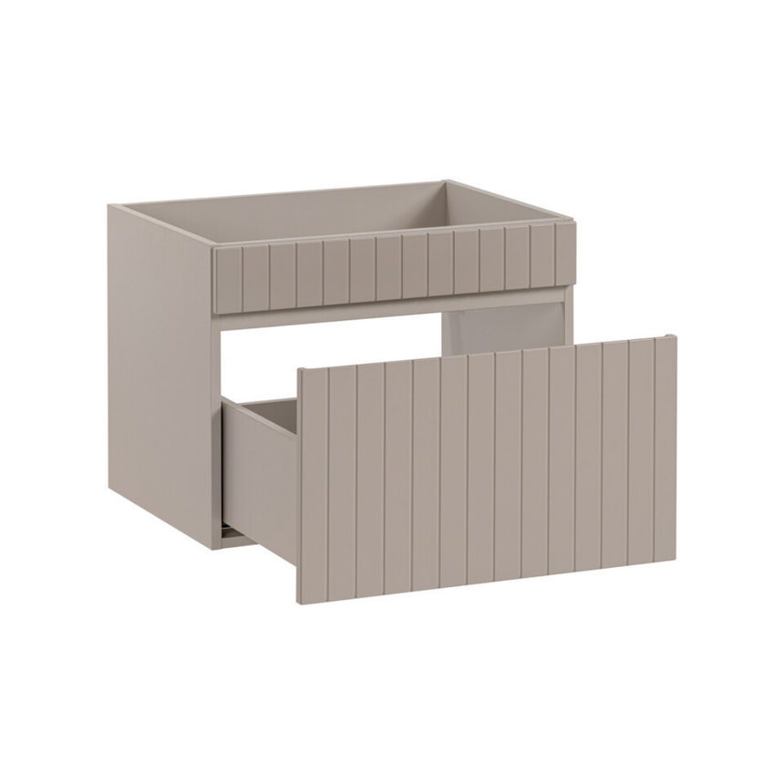 Baggy woven chenille pouf