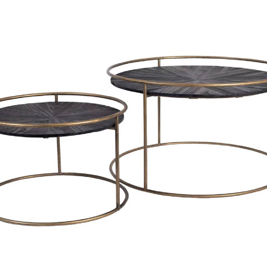 Noa wooden bedside table