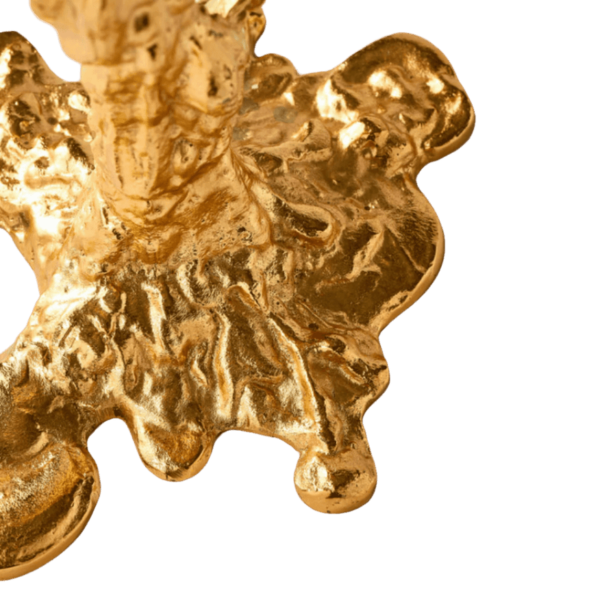 Drip fém gyertyatartó 14cm