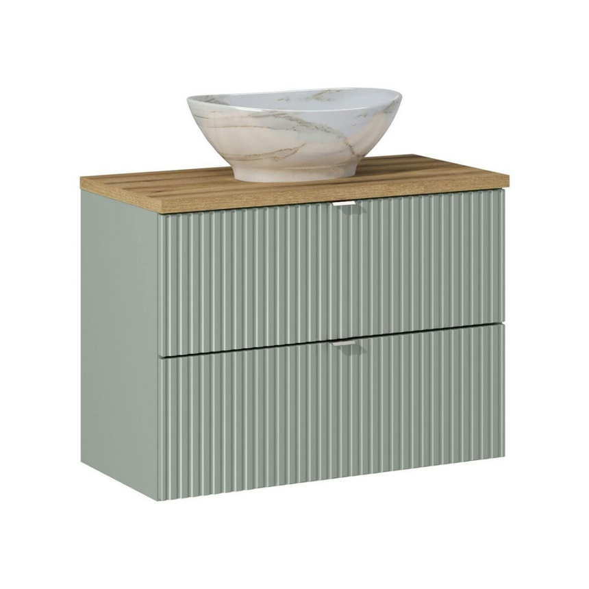 Baggy woven chenille pouf