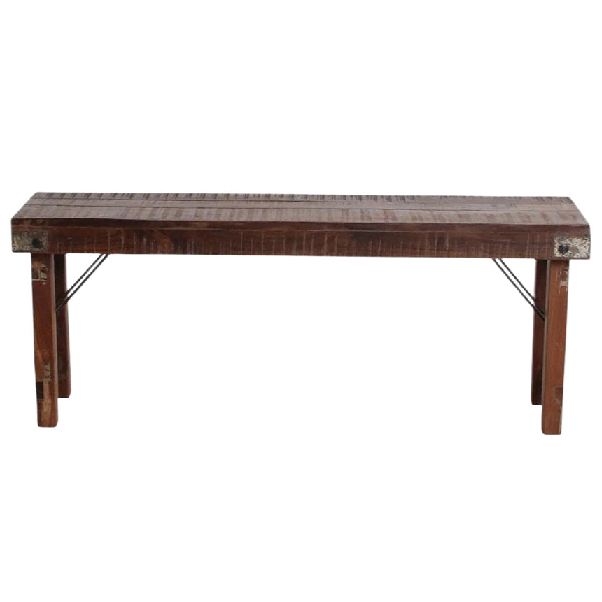 Bench wooden folding bench