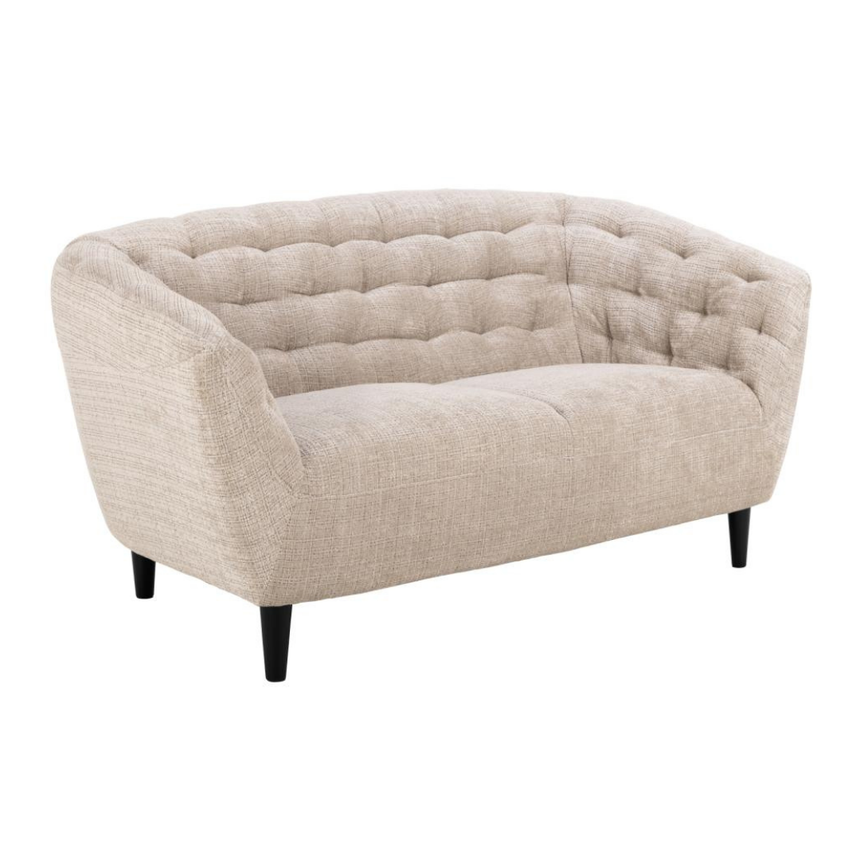 Ria 2-seater velvet sofa
