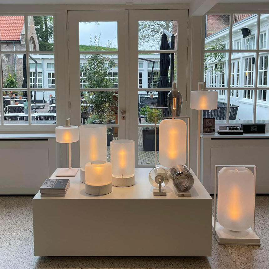 Cilinder Marble márvány asztali lámpa Ø23x50