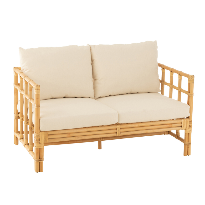 Elise 2-seater fabric sofa