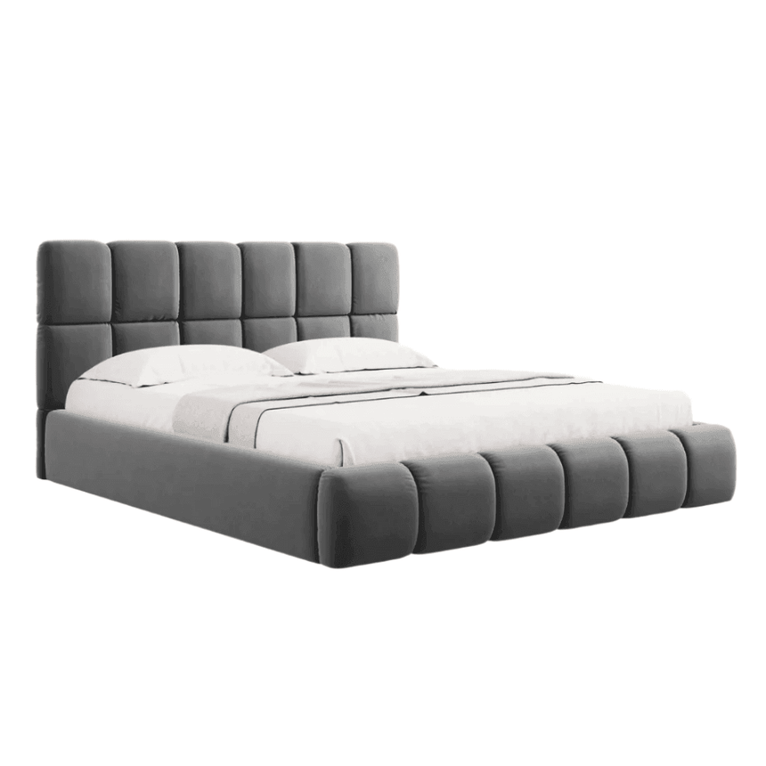 Bellis velvet bed frame 180x200