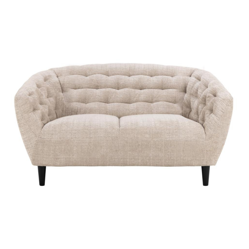 Ria 2-seater velvet sofa