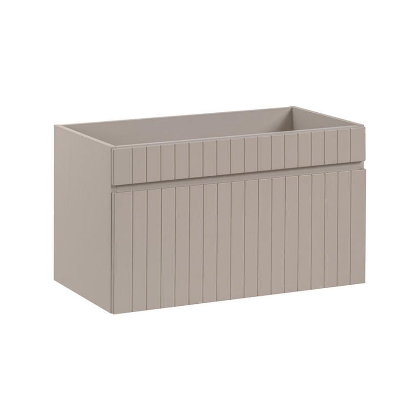 Baggy woven chenille pouf