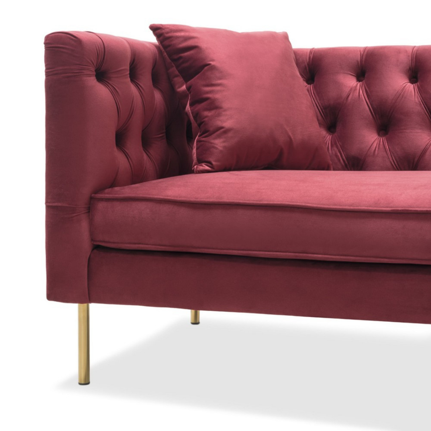 Felix bársony kanapé