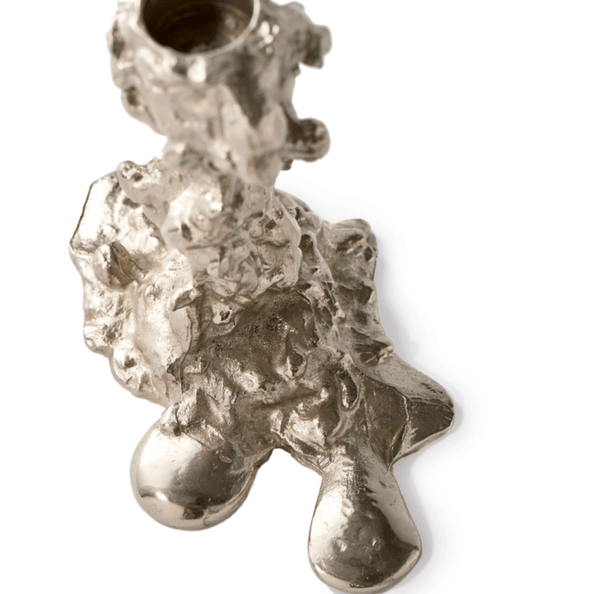 Drip fém gyertyatartó 14cm