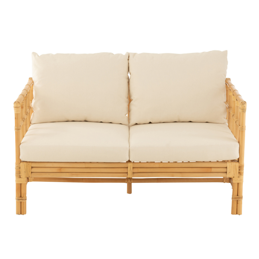Elise 2-seater fabric sofa