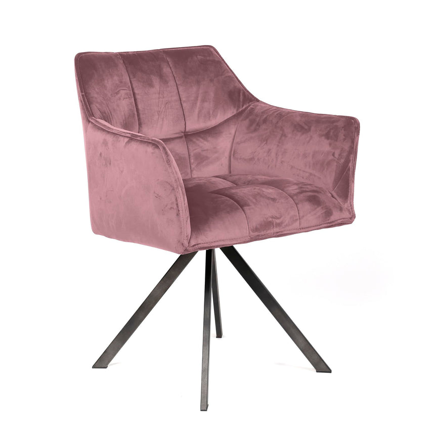 Admit velvet chair