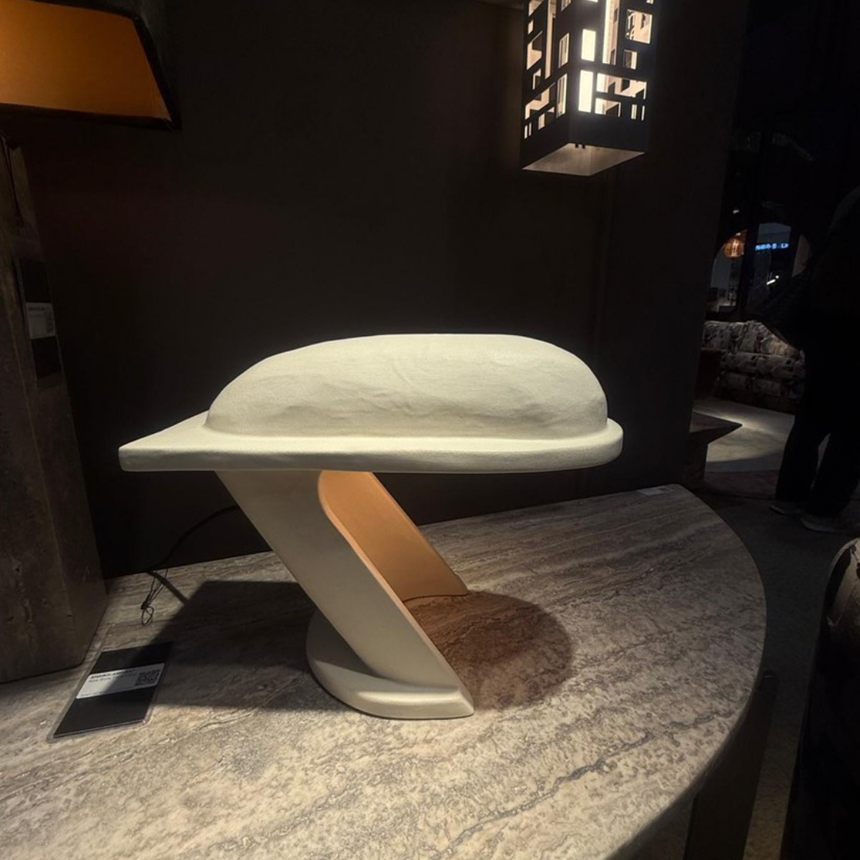 Artie Shaw agyag asztali lámpa