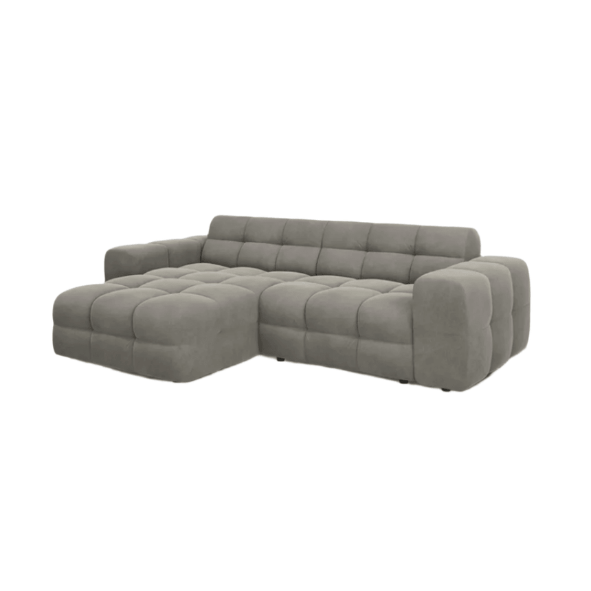 Kendal balos bársony sarokkanapé 256x173