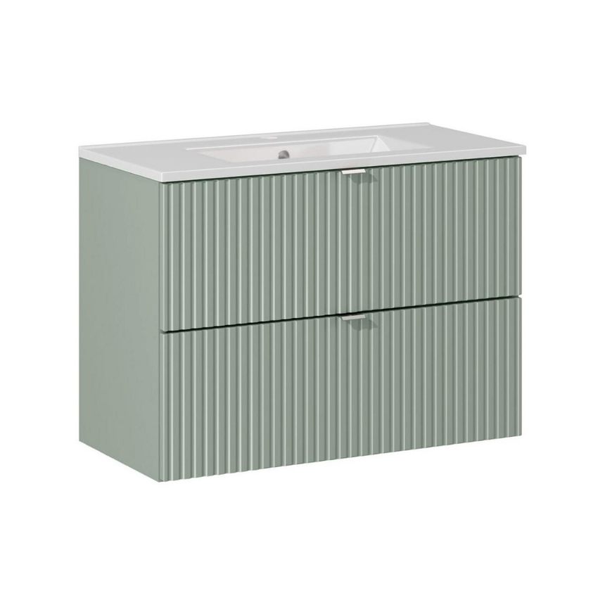 Baggy woven chenille pouf