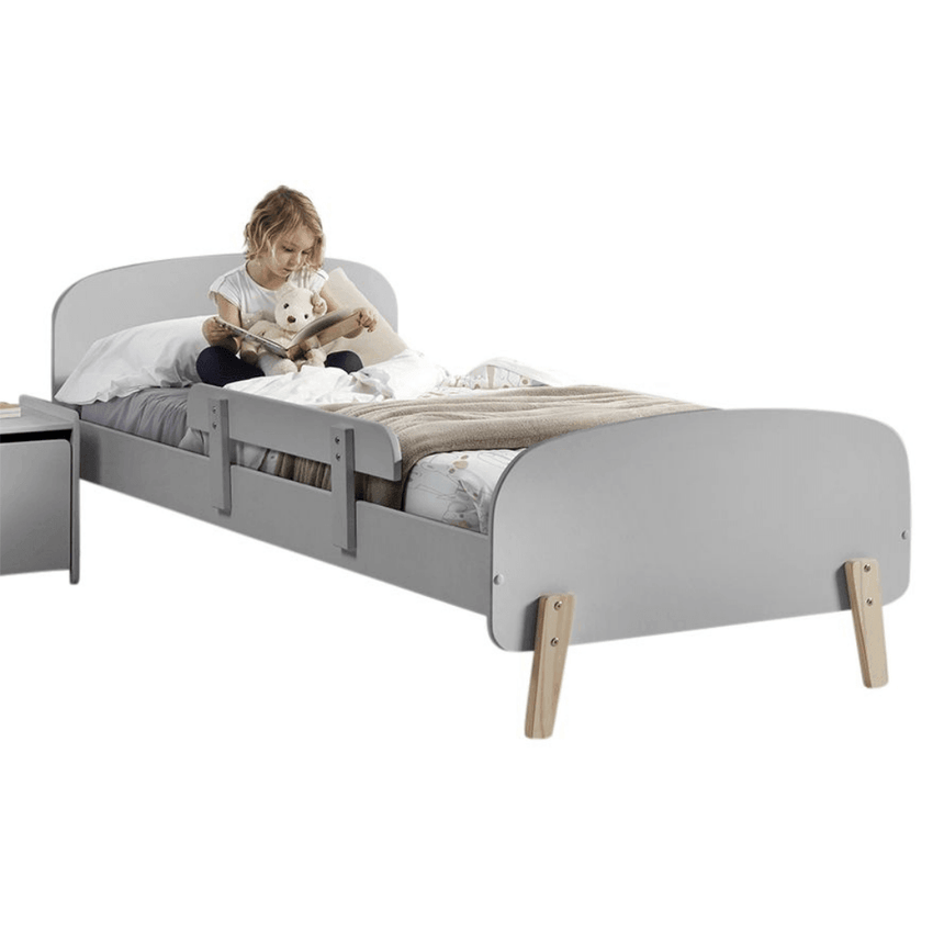 Kiddy wooden children's bed, 90x200 with fall protection