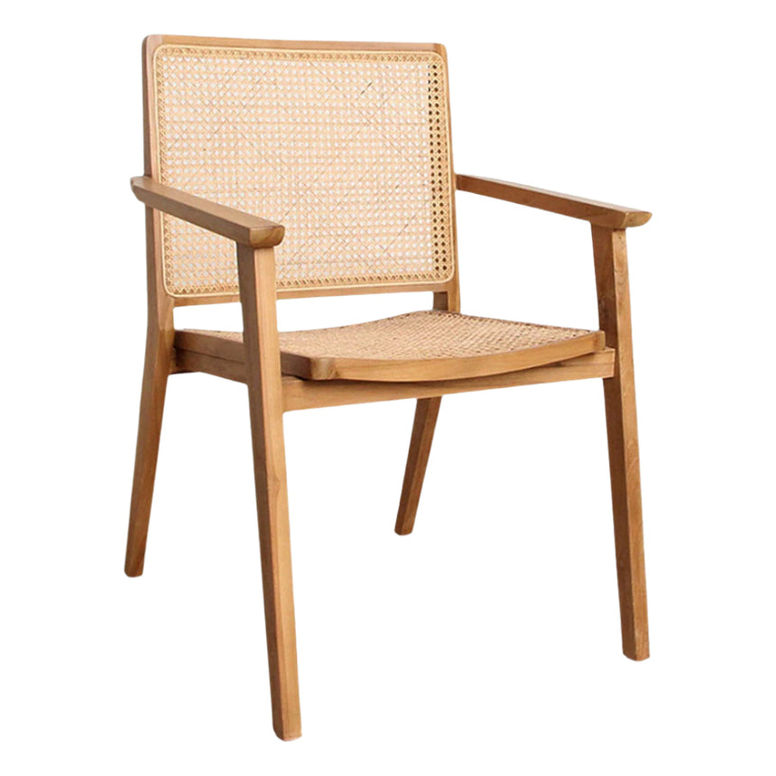 Nova rattan karfás szék