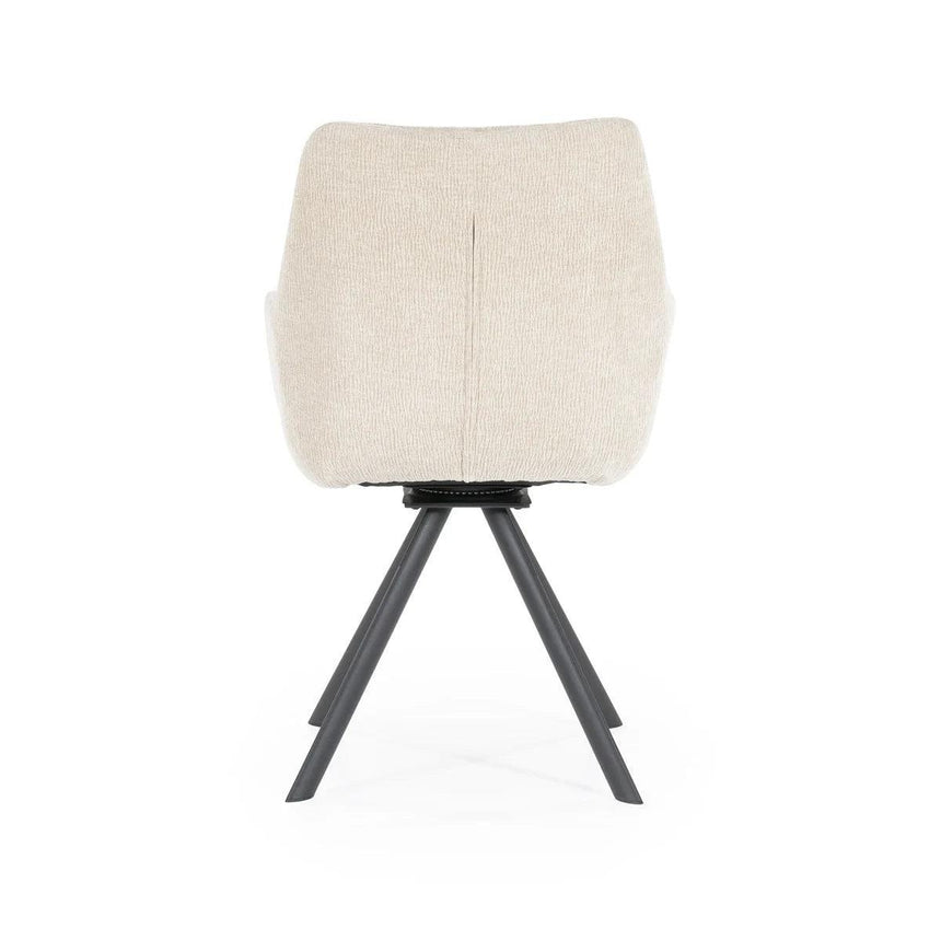 Bliss fabric chair with armrests