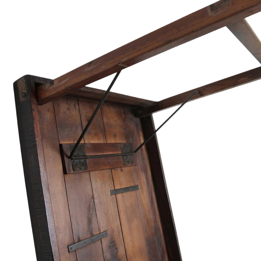 Dining wooden folding table 165x75