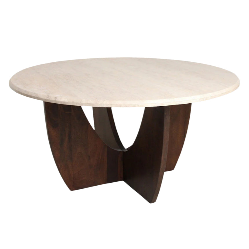 Travertine Limestone Dining Table