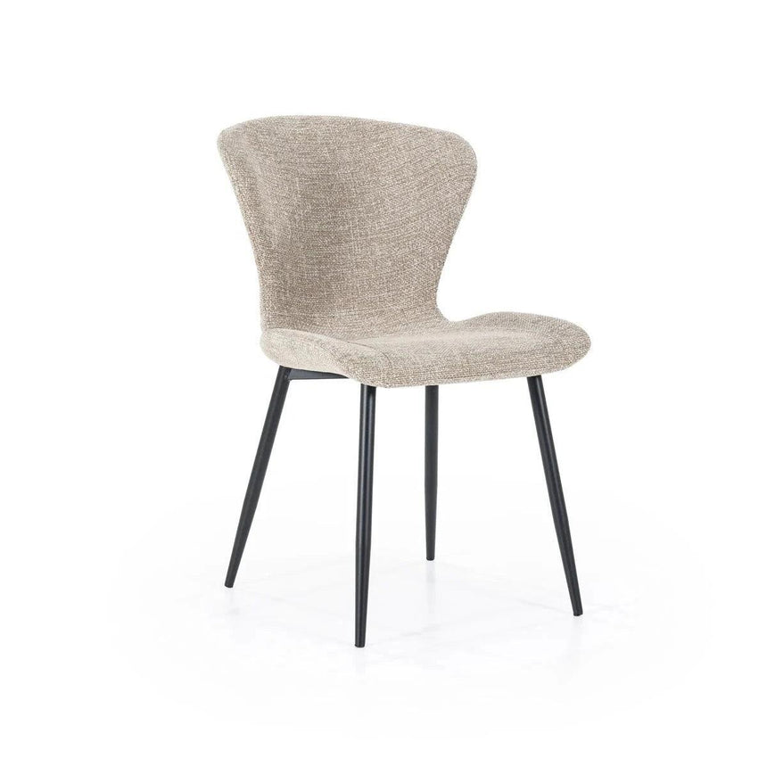 Spinner fabric chair