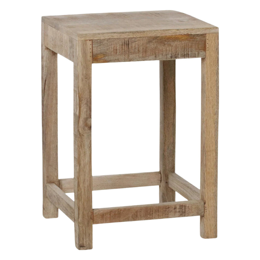 Vintage fa lerakóasztal