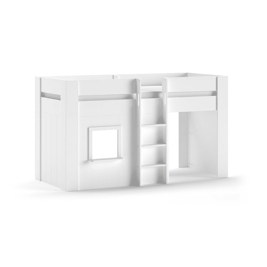 Reno wooden house children's bed, 90x200