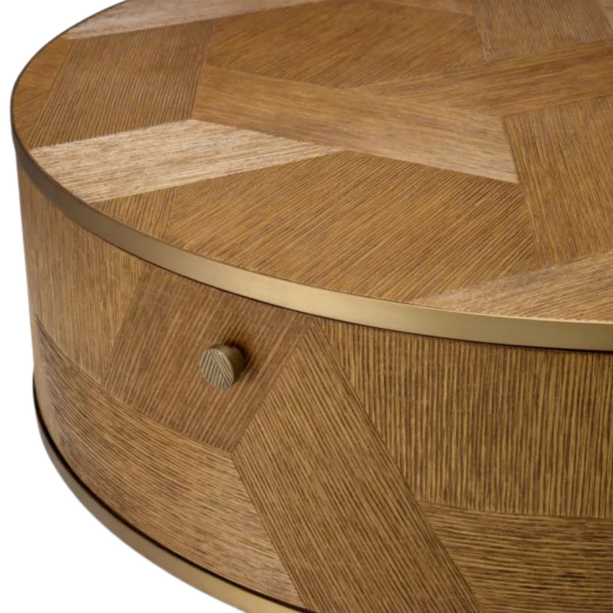 Modesto wooden bedside table