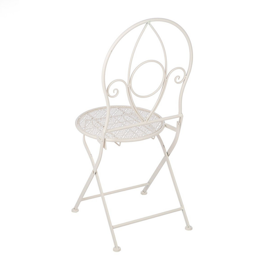 Floral fém kerti bisztró szett